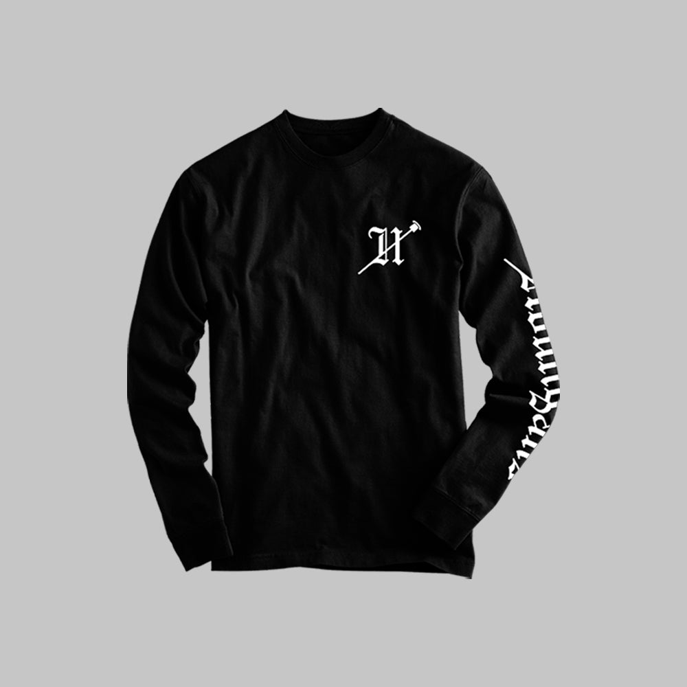 BY HOUDINI - OLDE L/S TEE BLACK