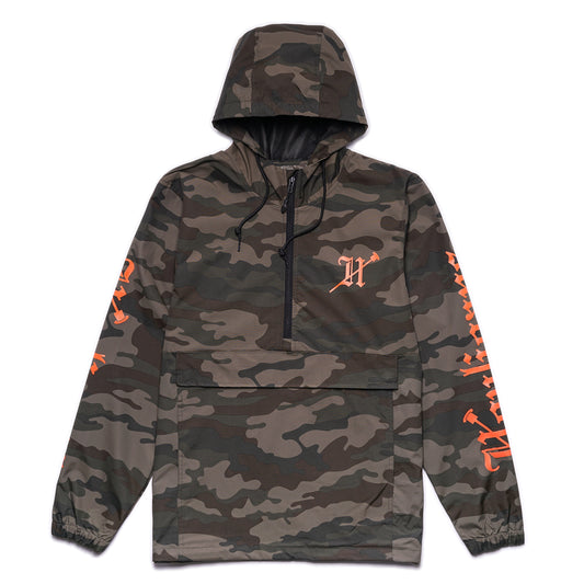 Houligan Green Jacket Camo Hood