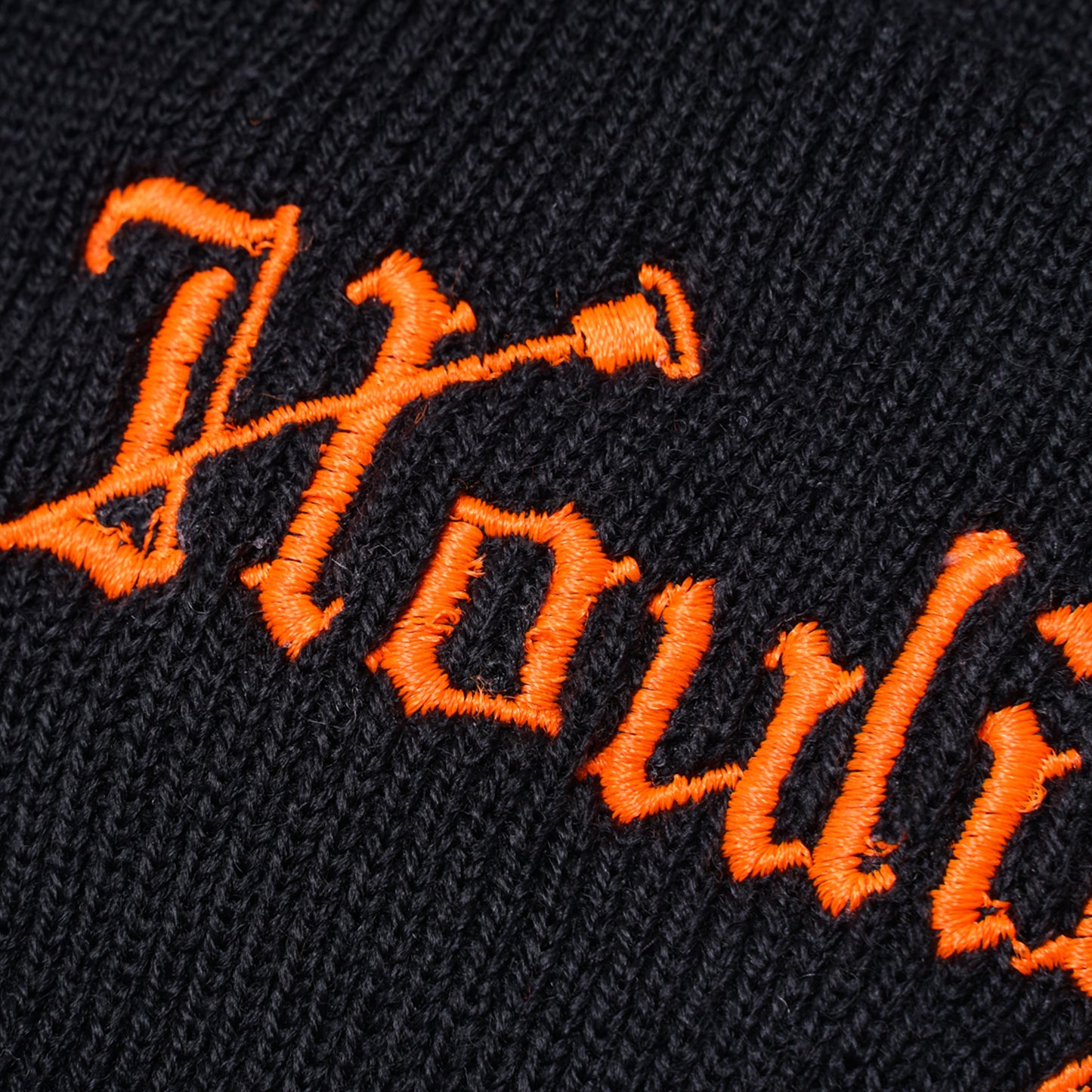 Houligan Beanie - Black/Orange