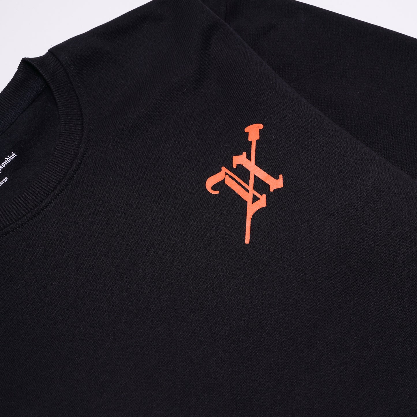 Houligan Crewneck - Black/Orange