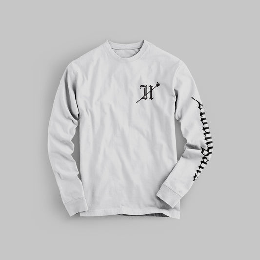 BY HOUDINI - OLDE L/S TEE WHITE