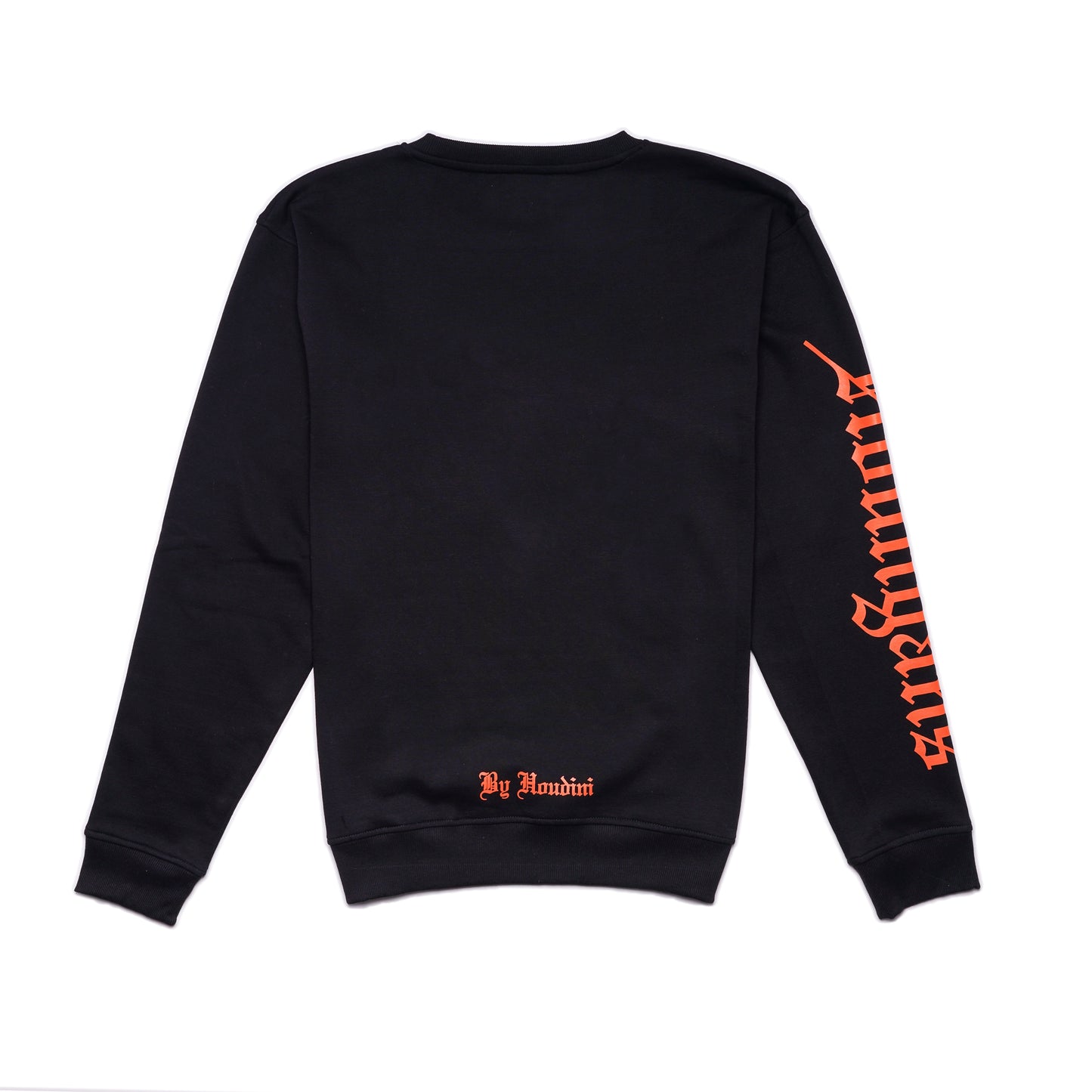 Houligan Crewneck - Black/Orange