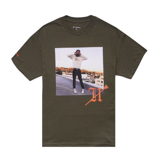 Houligans Picture Tee - Green