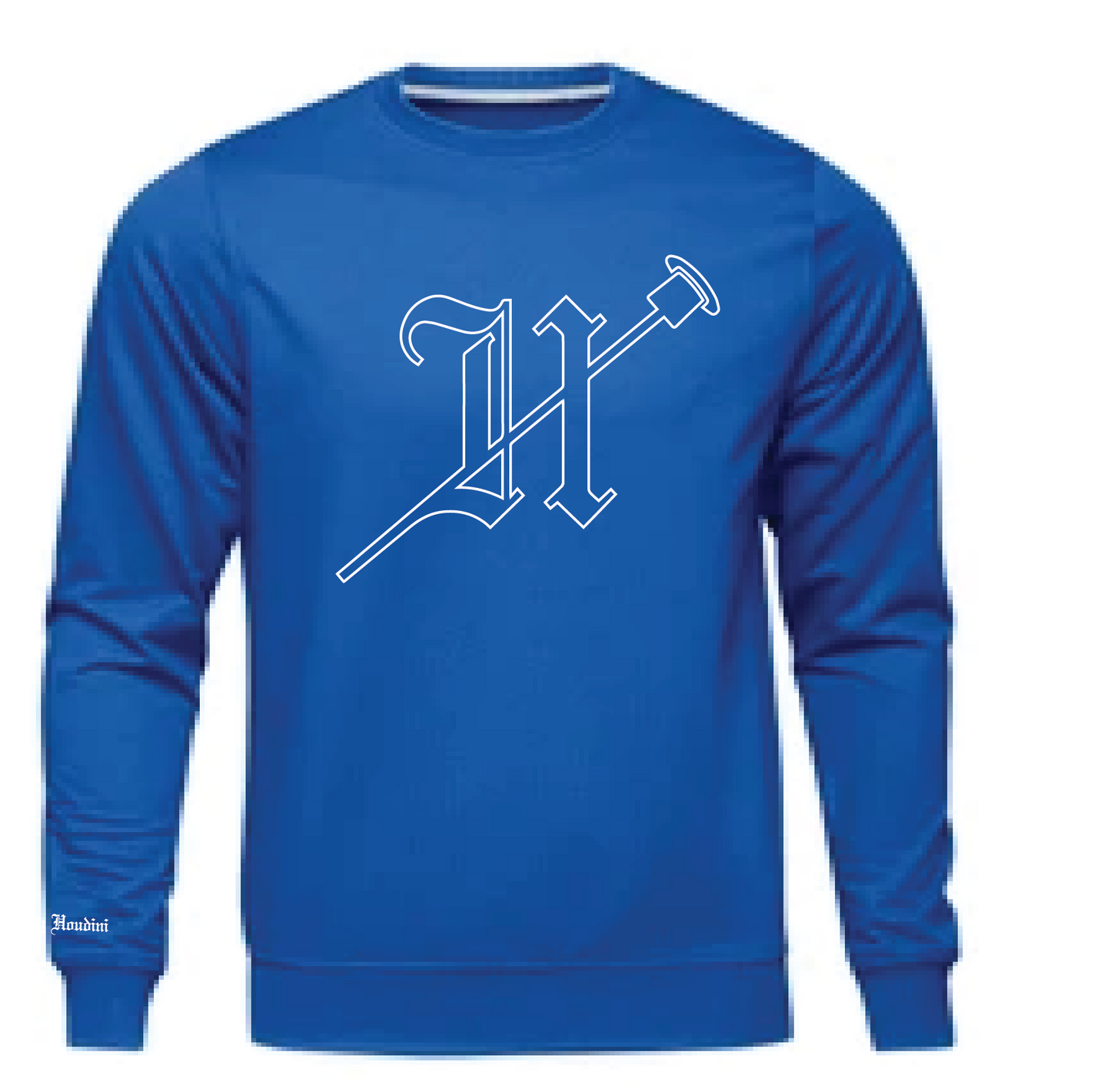 Houligans Crewneck (Blue/Blue) Outine