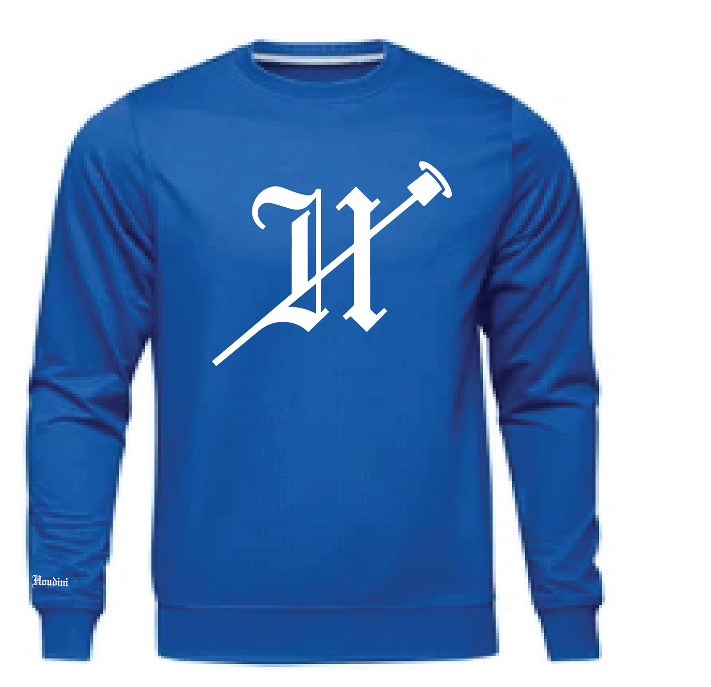 Houligans Crewneck White/Blue