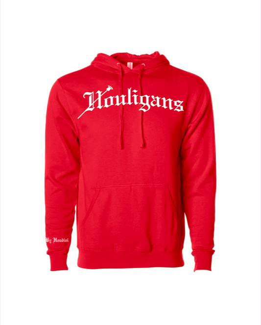 HOULIGAN GRAPHIC RED HOODIE