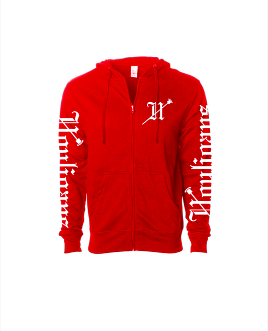 HOULIGAN RED HOODIE