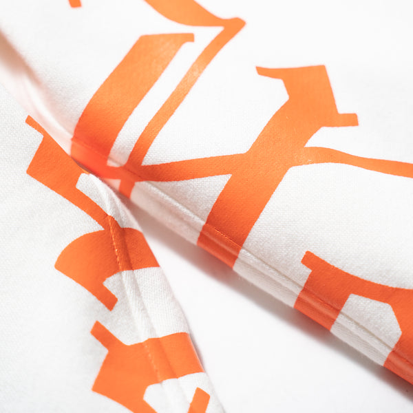 Houligans Sweatpants - White/Orange