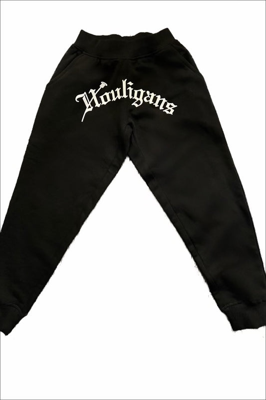 Kids black joggers